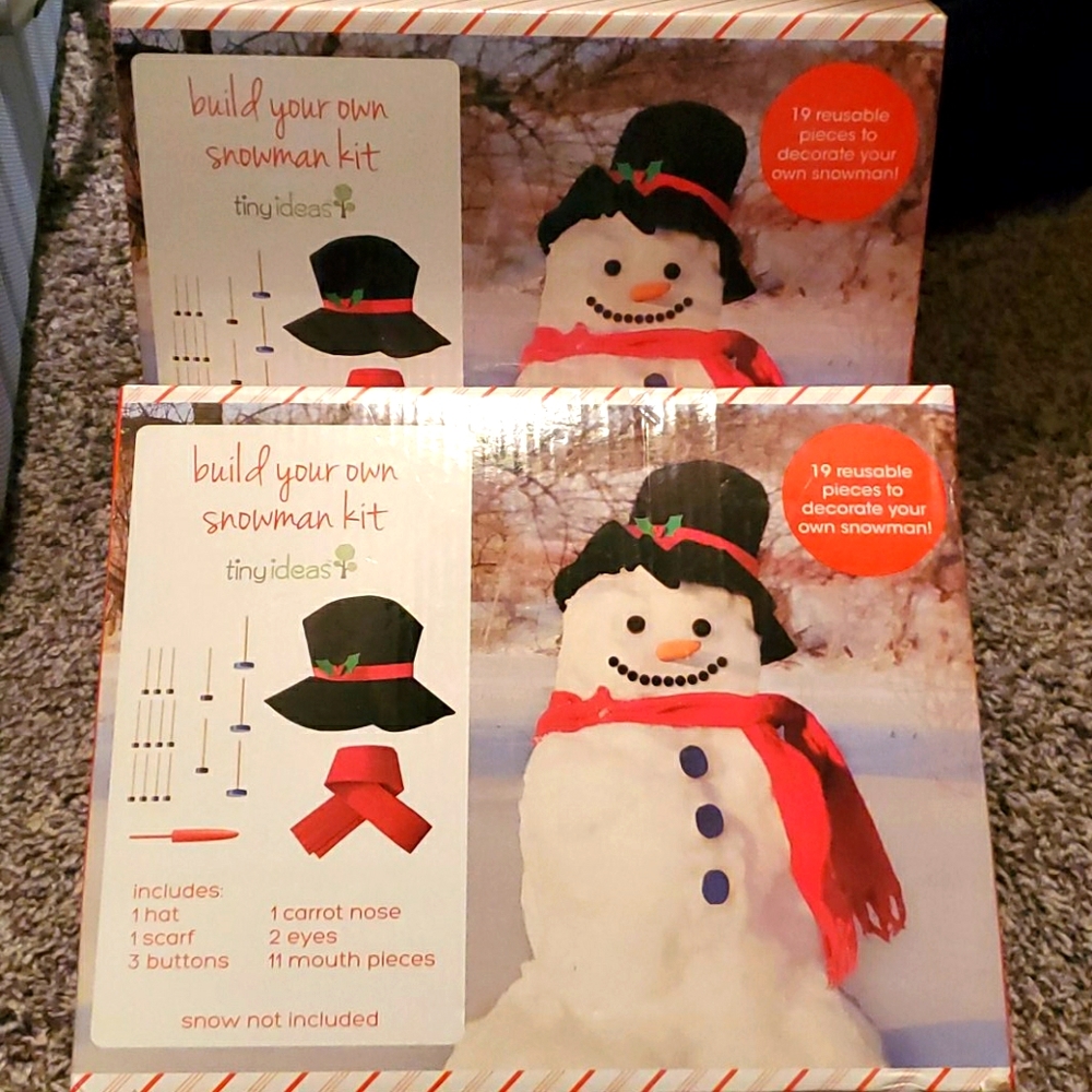 NWT Snowman Kit